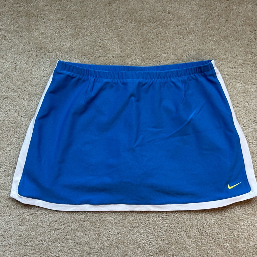 Nike blue tennis skirt size M
